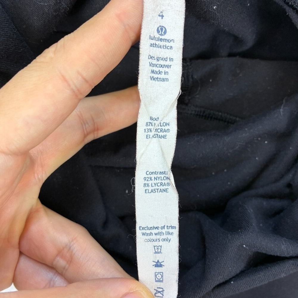 Lululemon Pants Women's 4 Black High Rise Wide Leg Athleisure Lounge Yoga‎ - Picture 11 of 15